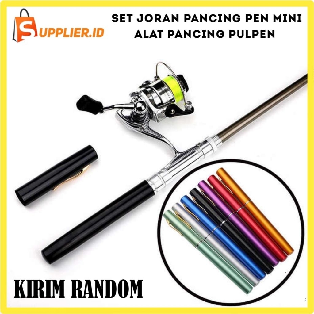 Pena Pancing Mini Joran Pancing Pulpen Fishing Rod Pen Outdoor