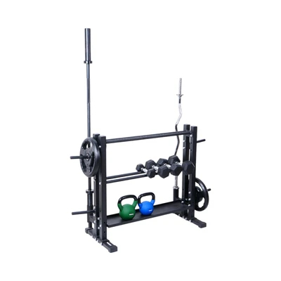 Kinetic Rak Dumbell Barbell Rack tempat Plat Stik Plate Stick beban / Weight Plate Storage