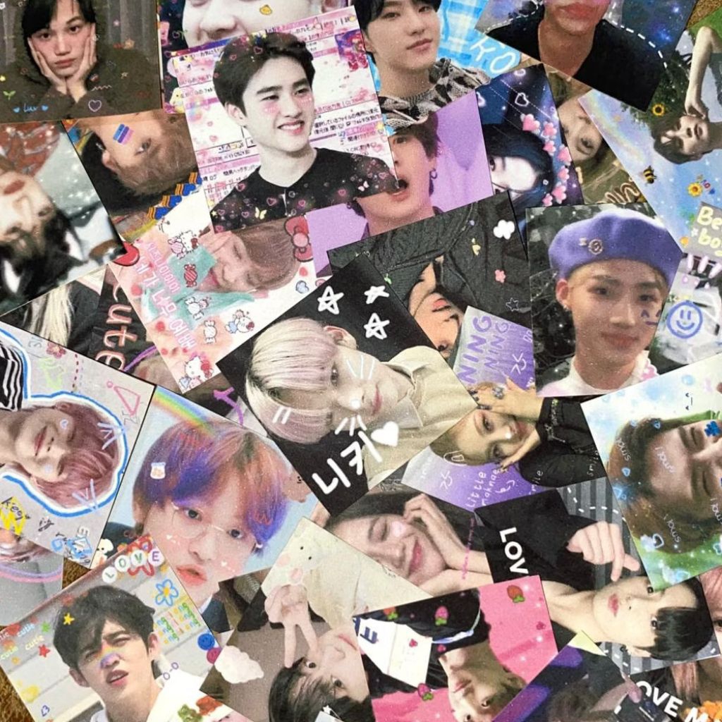 

[ 50 Pcs ] Random Deco Stiker Korea For Freebies ✨