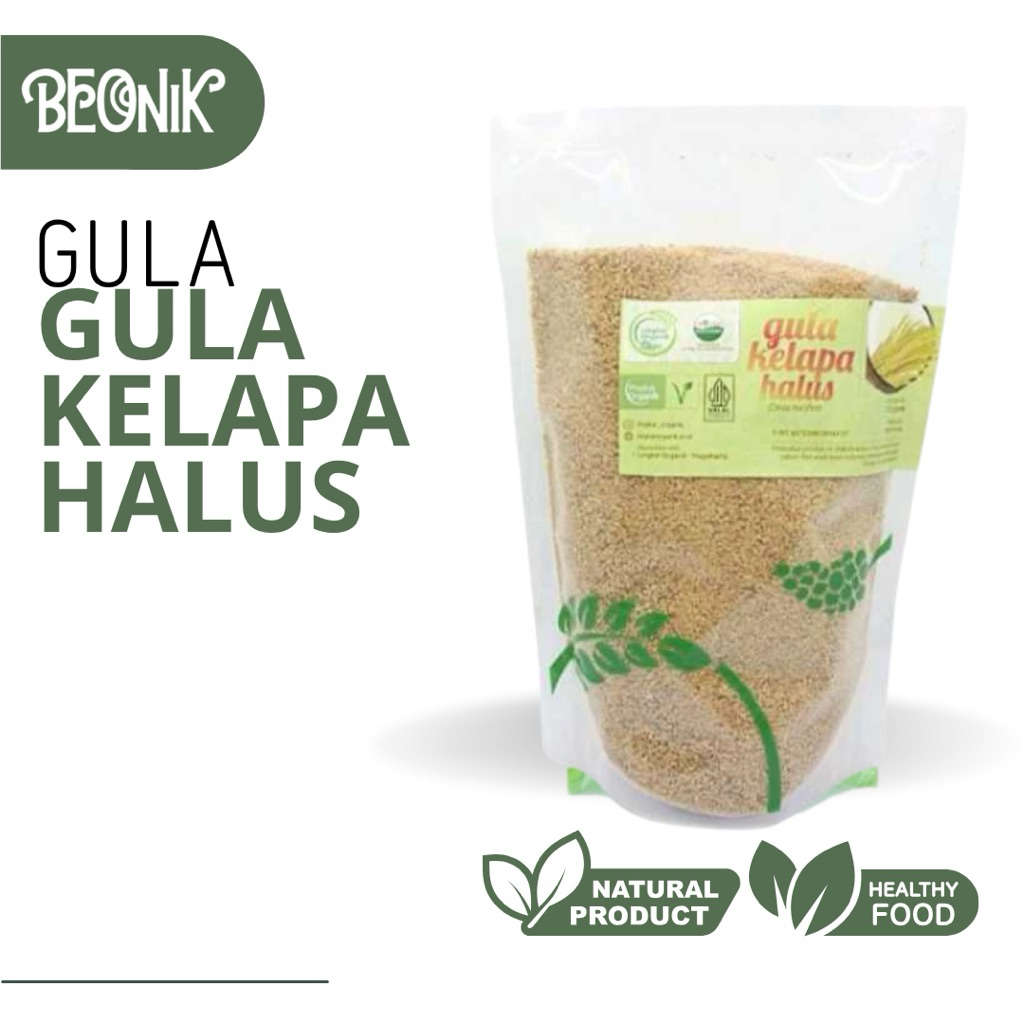 

Lingkar Organik Gula Kelapa Halus 500 GR
