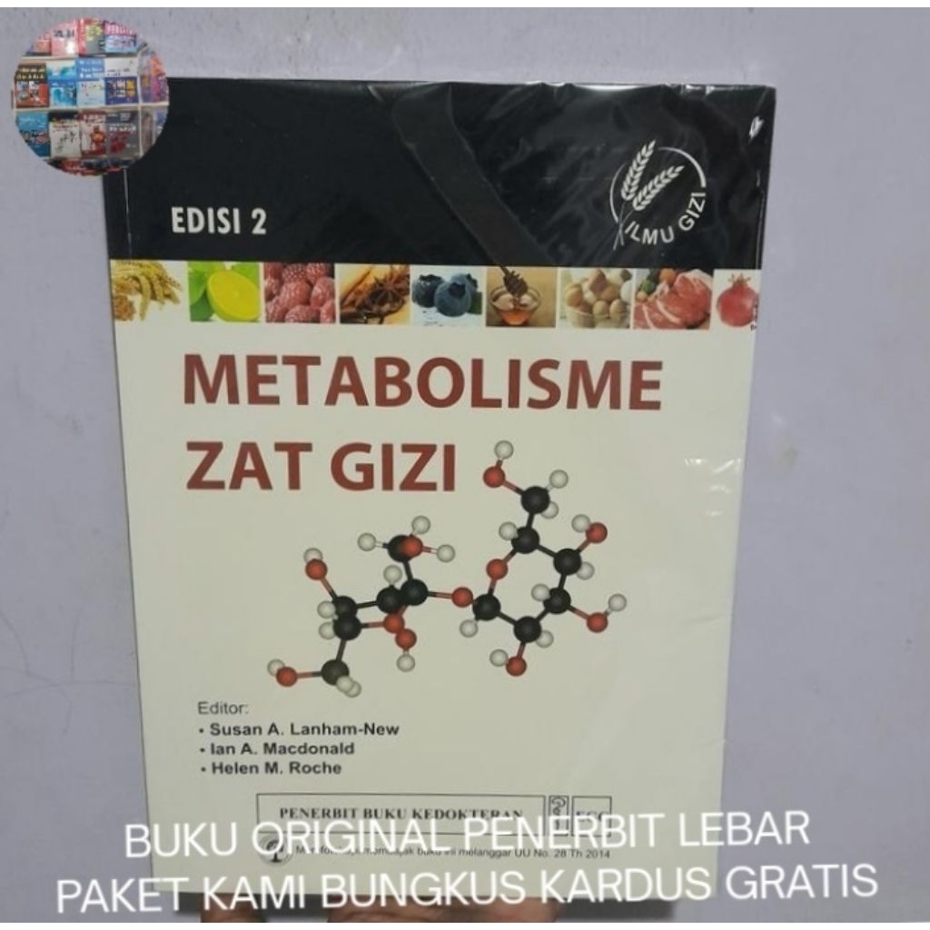 Buku Original Metabolisme Zat Gizi Edisi 2 - Susan A Lanham-New