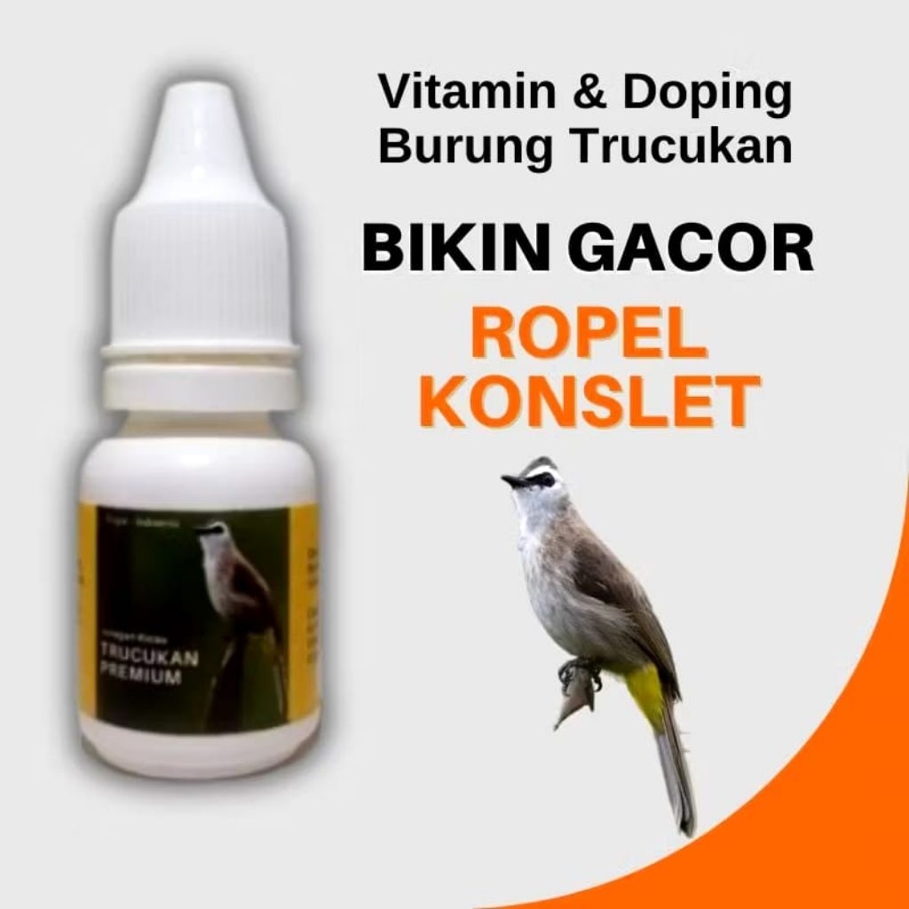 Vitamin dan Doping Burung Trucukan Premium Bikin Gacor