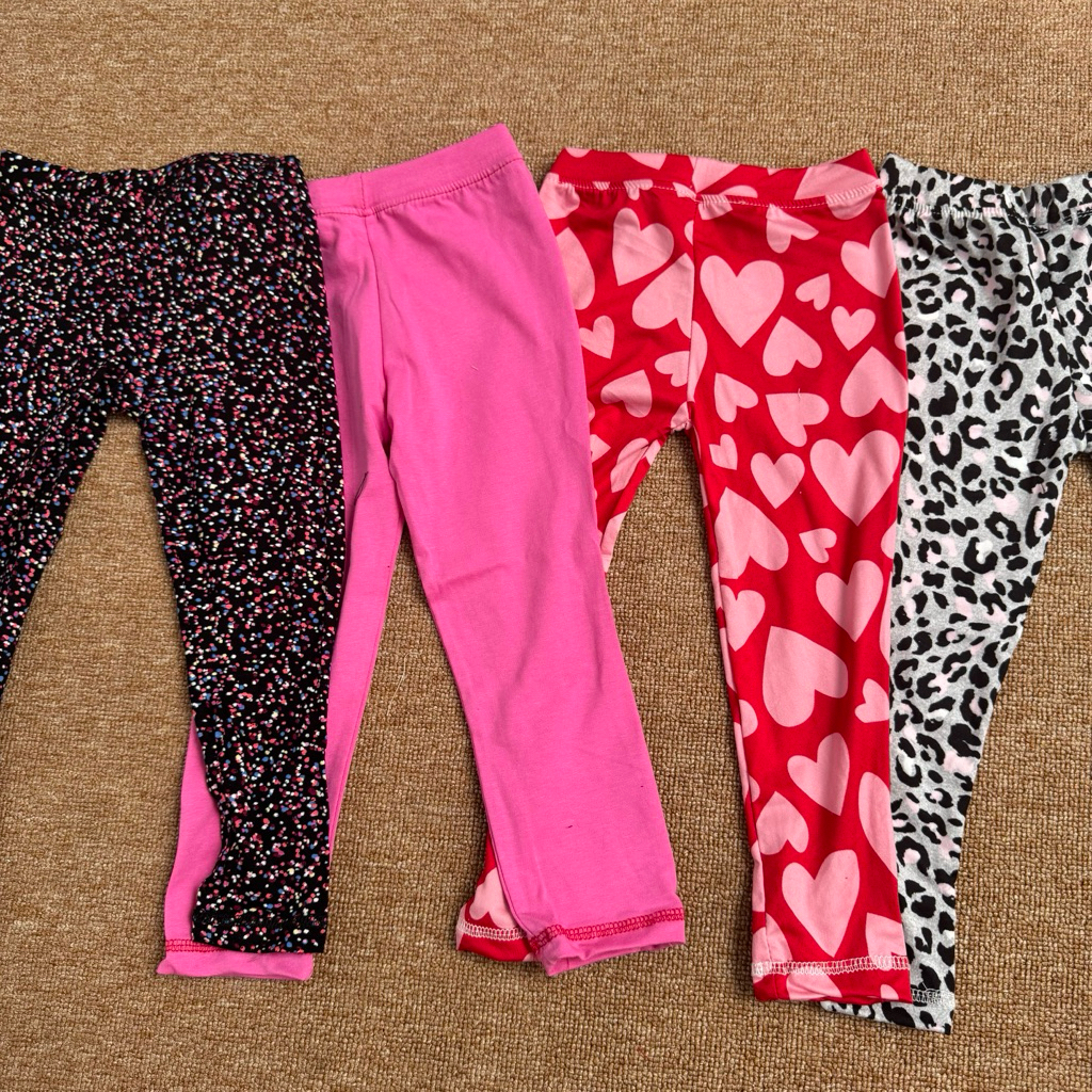 Legging Anak Perempuan Motif dan Polos Usia 2/3 Tahun| Legging Anak | Legging Motif Lucu | Legging A