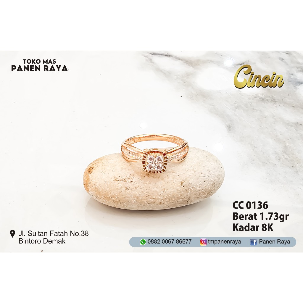 Cincin Emas Model Variasi Mata