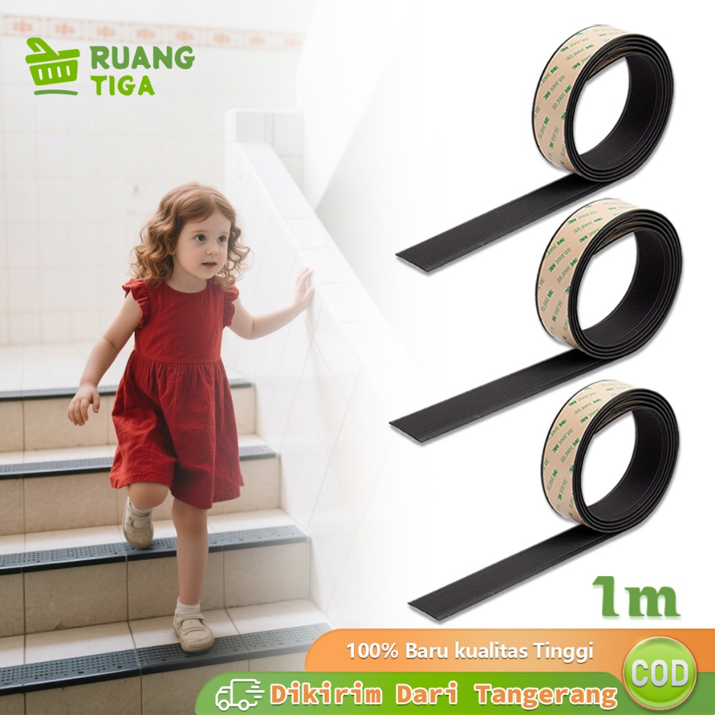 Safety Tape Lakban Anti Licin Lantai Lakban Tape Safety Grip Anti Slip Strong / Lakban Anti Licin Ta