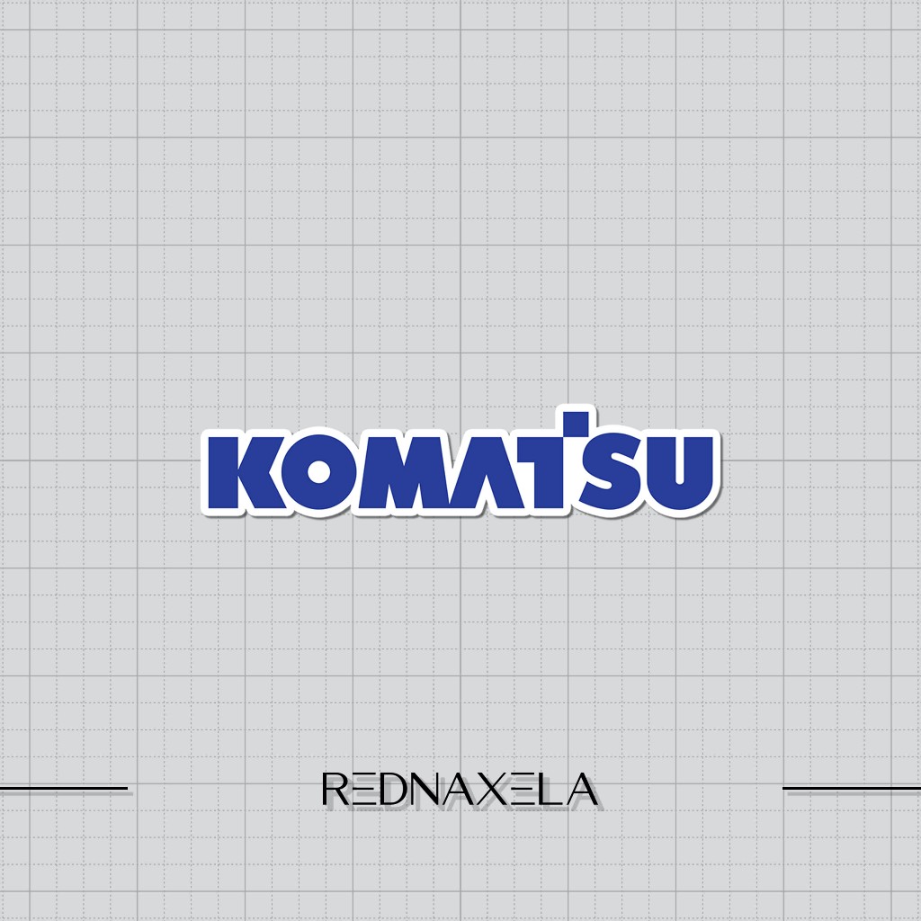 

Stiker Vinyl Komatsu Stiker Koper Outdoor Waterproof Sticker