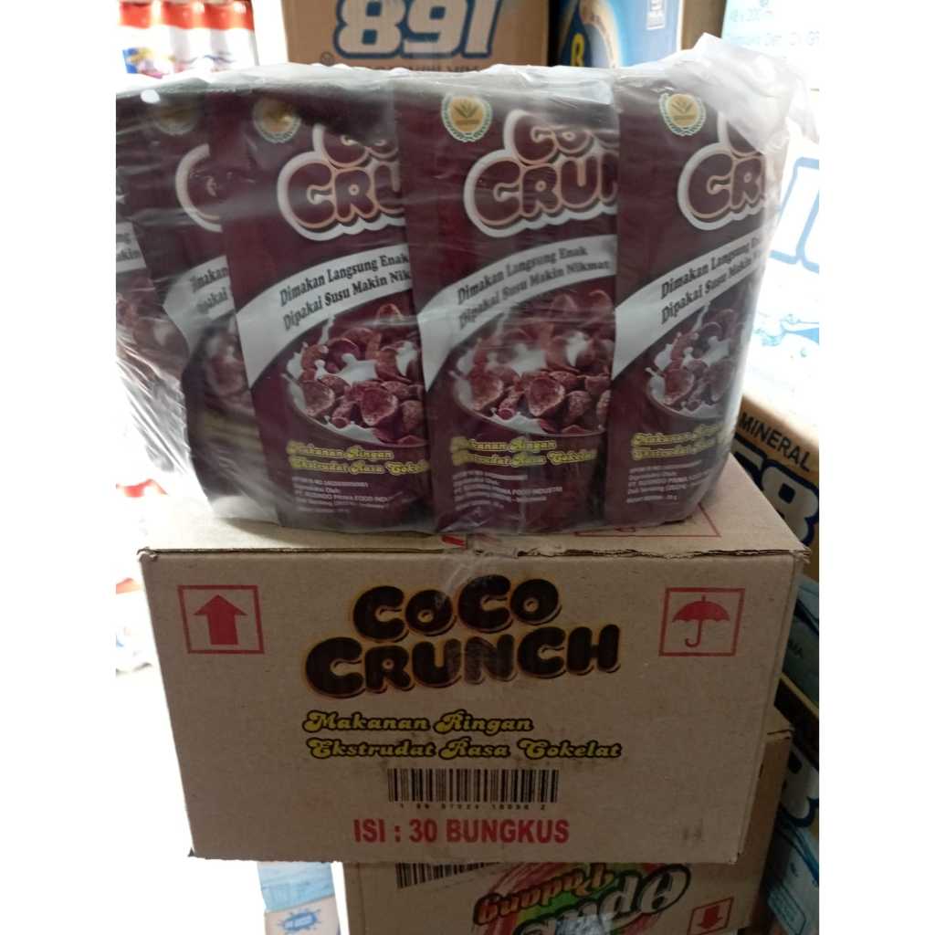

Coco Crunch Sereal rasa Coklat 1 pack isi 10 bungkus