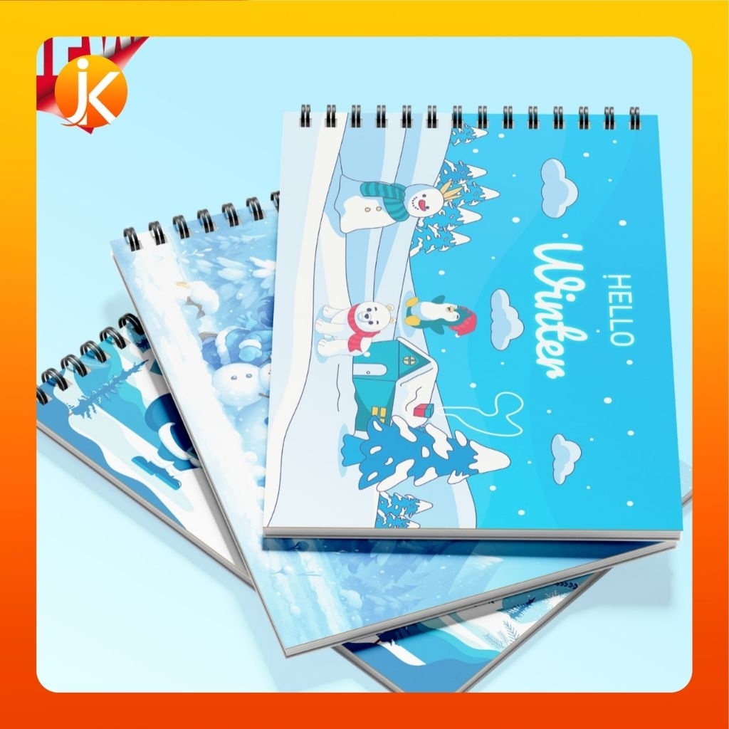 

Sketchbook A4 Aesthetic Buku Gambar Anak Cute Drawing Book Jilid Spiral Kertas Tebal 30 Lembar