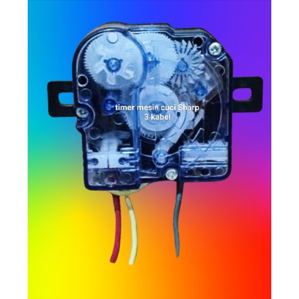 timer mesin cuci sharp 3 kabel