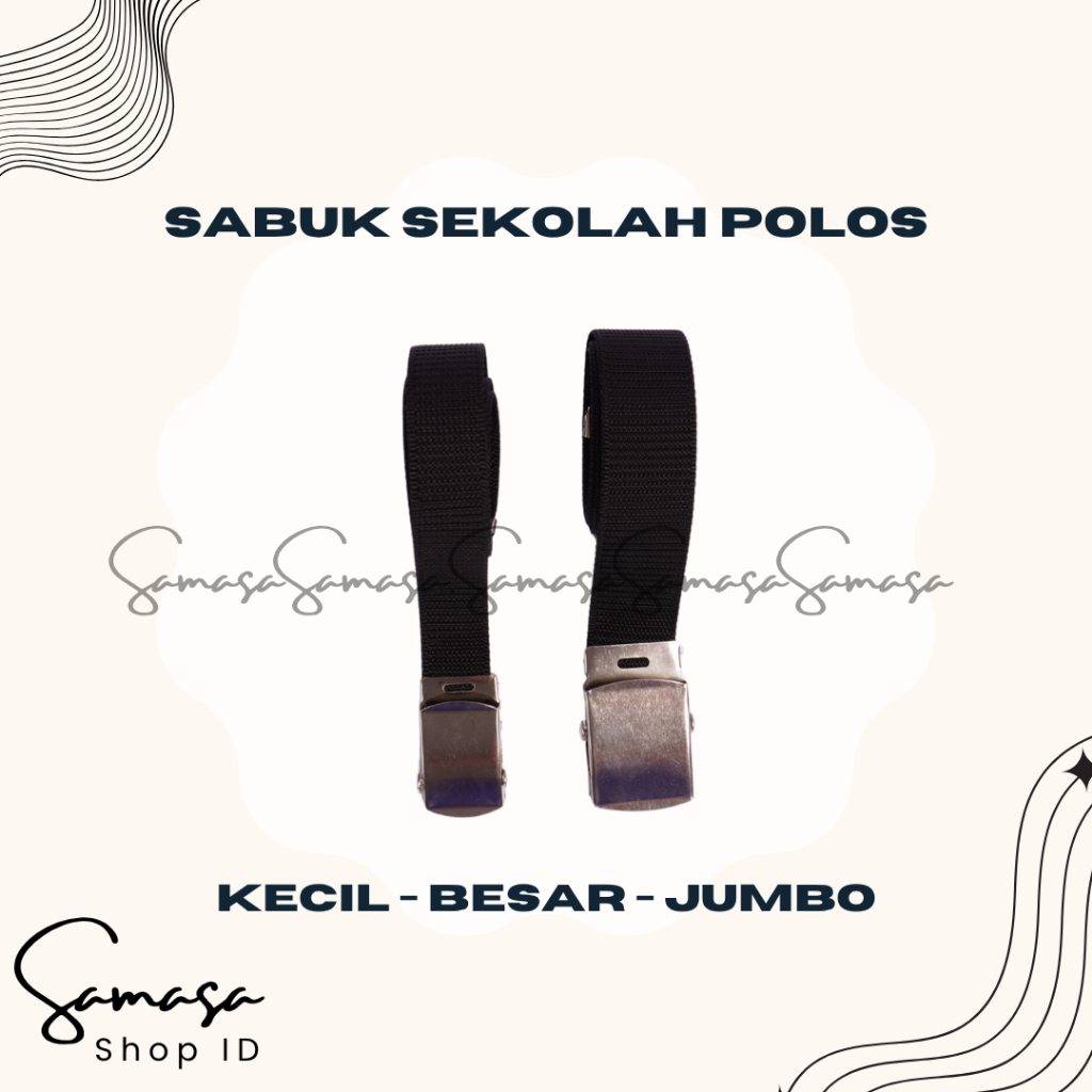 Sabuk Sekolah Polos