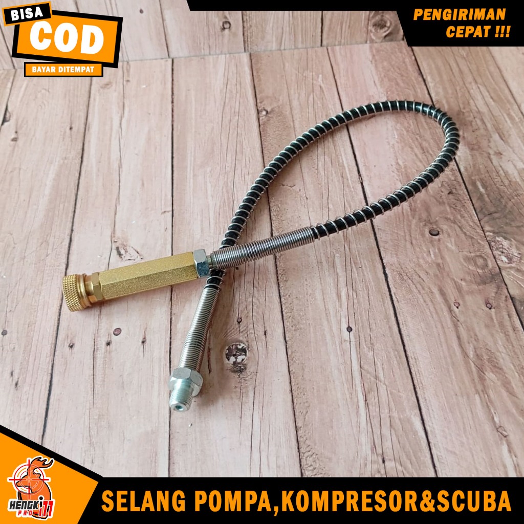 Bisa COD Bayar Ditempat Selang Pompa Universal Selang Plus Mini Kupler Selang Scuba Selang Kompresor