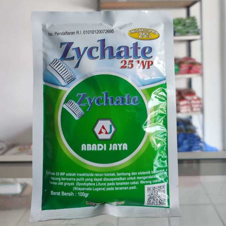 Zychate 25 WP 100gr - Abadi Jaya Insektisida Kontak dan Sistemik Imidakloprid