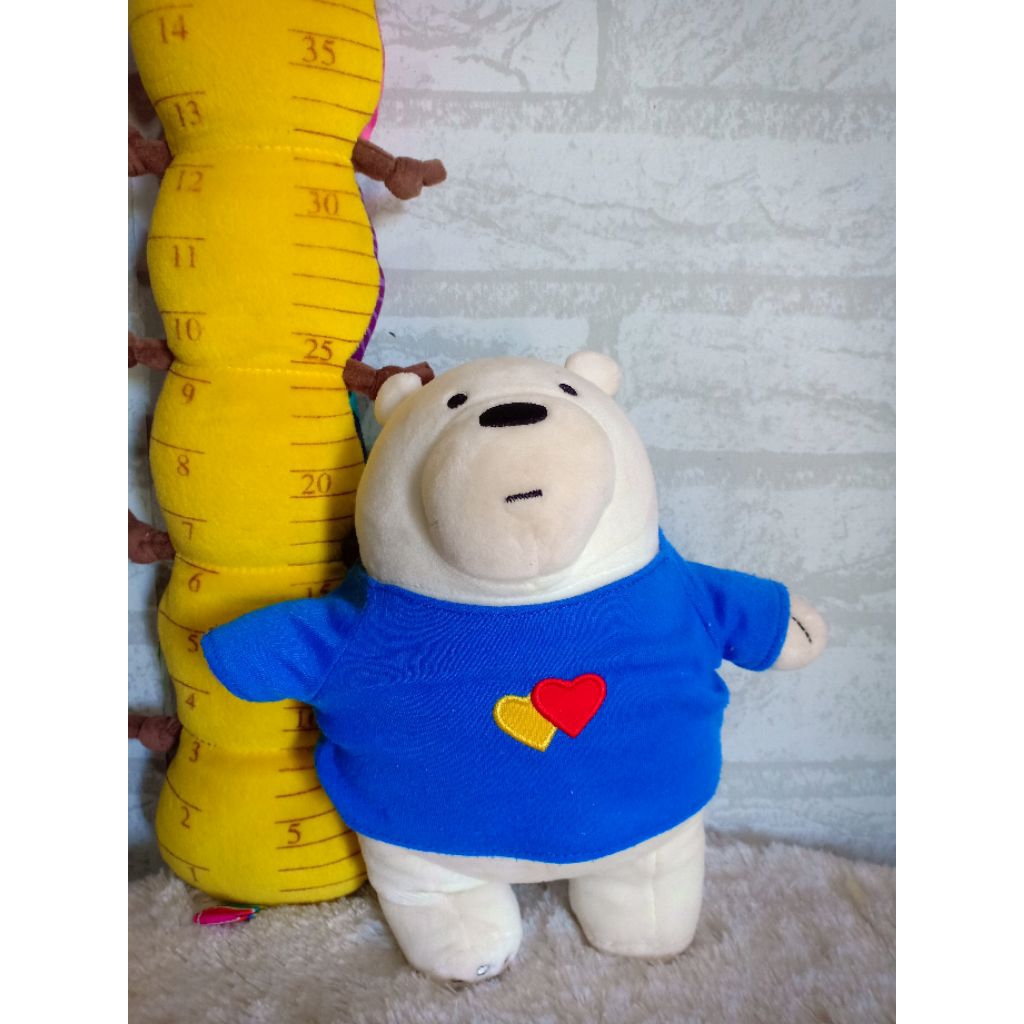 boneka beruang kostum CN miniso lembut