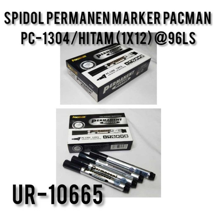 

(12PCS)SPIDOL PERMANEN/SPIDOL WHITEBOARD/SPIDOL HITAM PERMANEN/SPIDOL BIRU/SPIDOL MERAH - Hitam