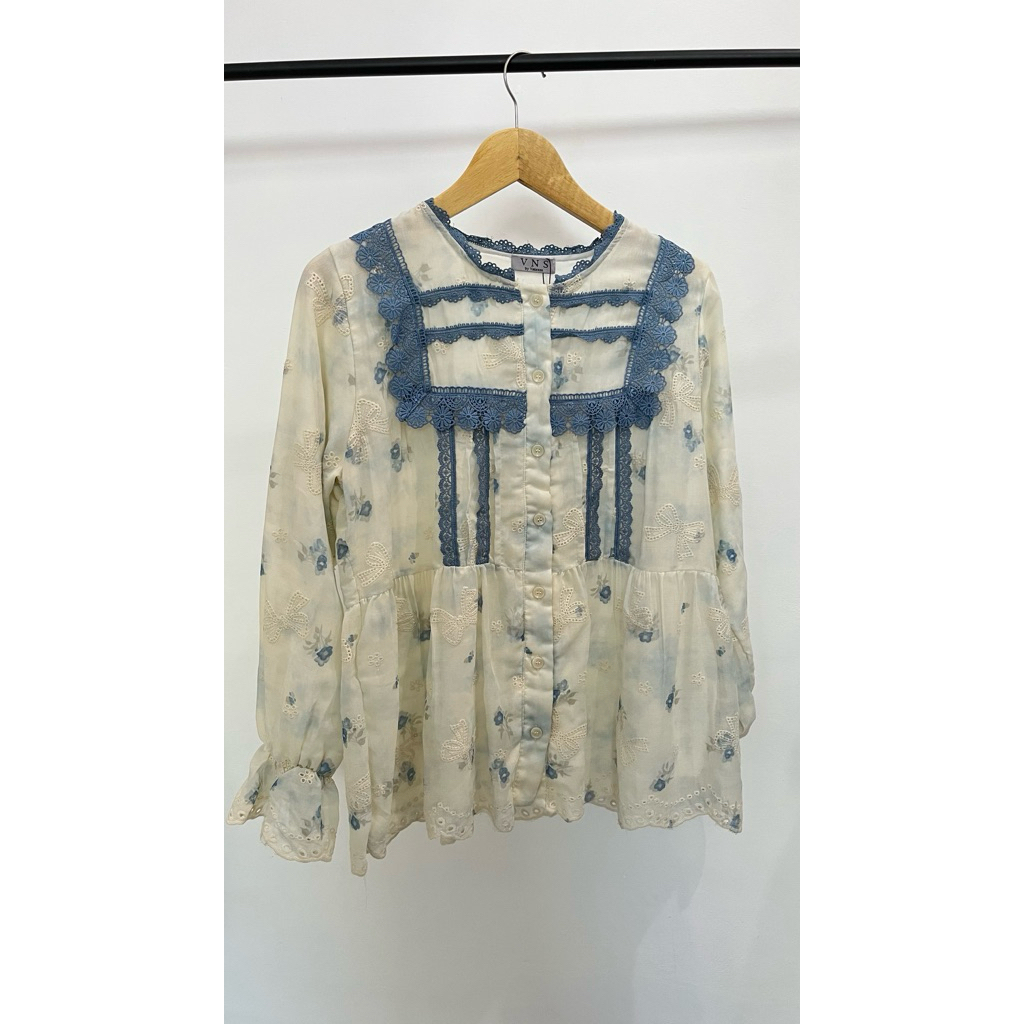 Atasan Wanita IMPORT (Motif Bunga-Pita)