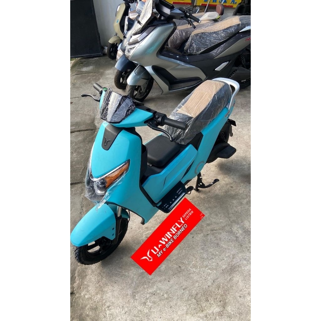 SEPEDA LISTRIK UWINFLY UWINFLY D75 ADV NFC 2025