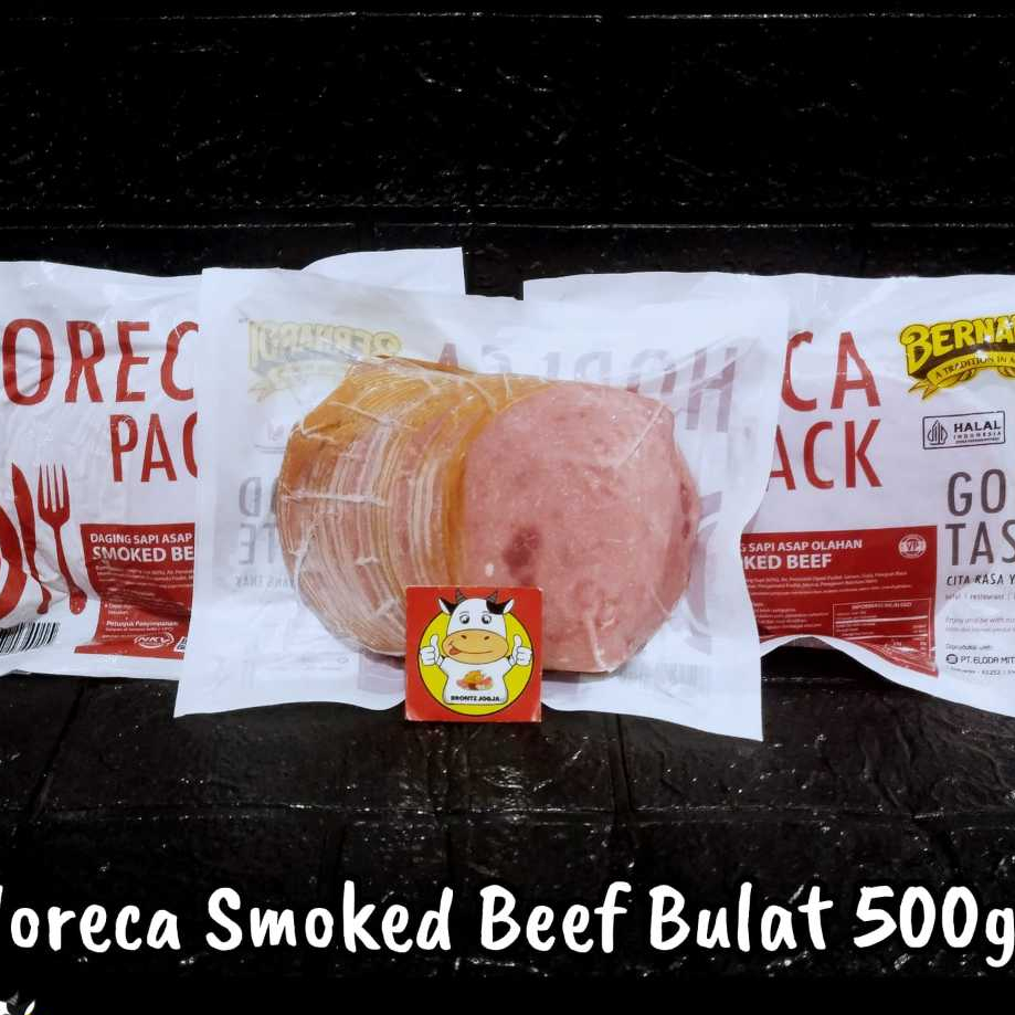 

BERNARDI HORECA SMOKED BEEF BULAT 500GR-FROZEN FOOD-BRONTZ JOGJA