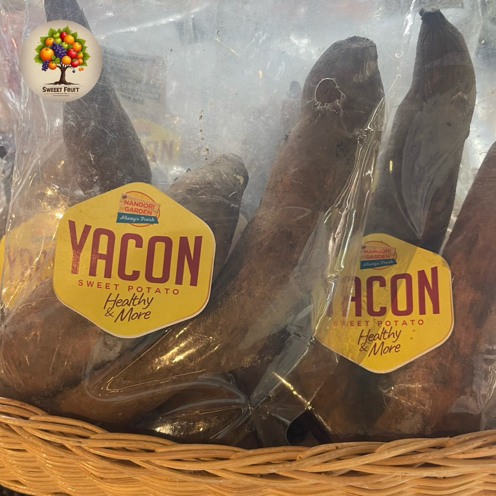 

Ubi Yacon Sweet Potato | Ubi Bisa Dimakan Mentah Yang Memiliki Rasa Manis Alami | 500gram | Pack