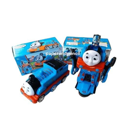 Mainan Anak Gogo Train Robot THOMAS & FRIENDS / Mainan Mobil Train Transform 2 in 1 Kereta Thomas &