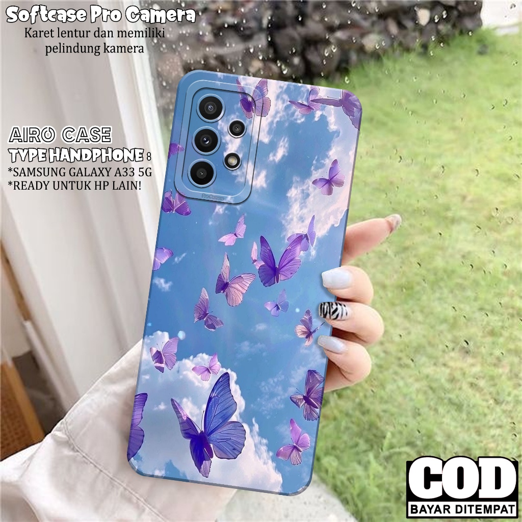 Case Samsung Galaxy A33 5G Fashion Case KUPU-KUPU Softcase Samsung Galaxy A33 5G Case Pro Camera Cas