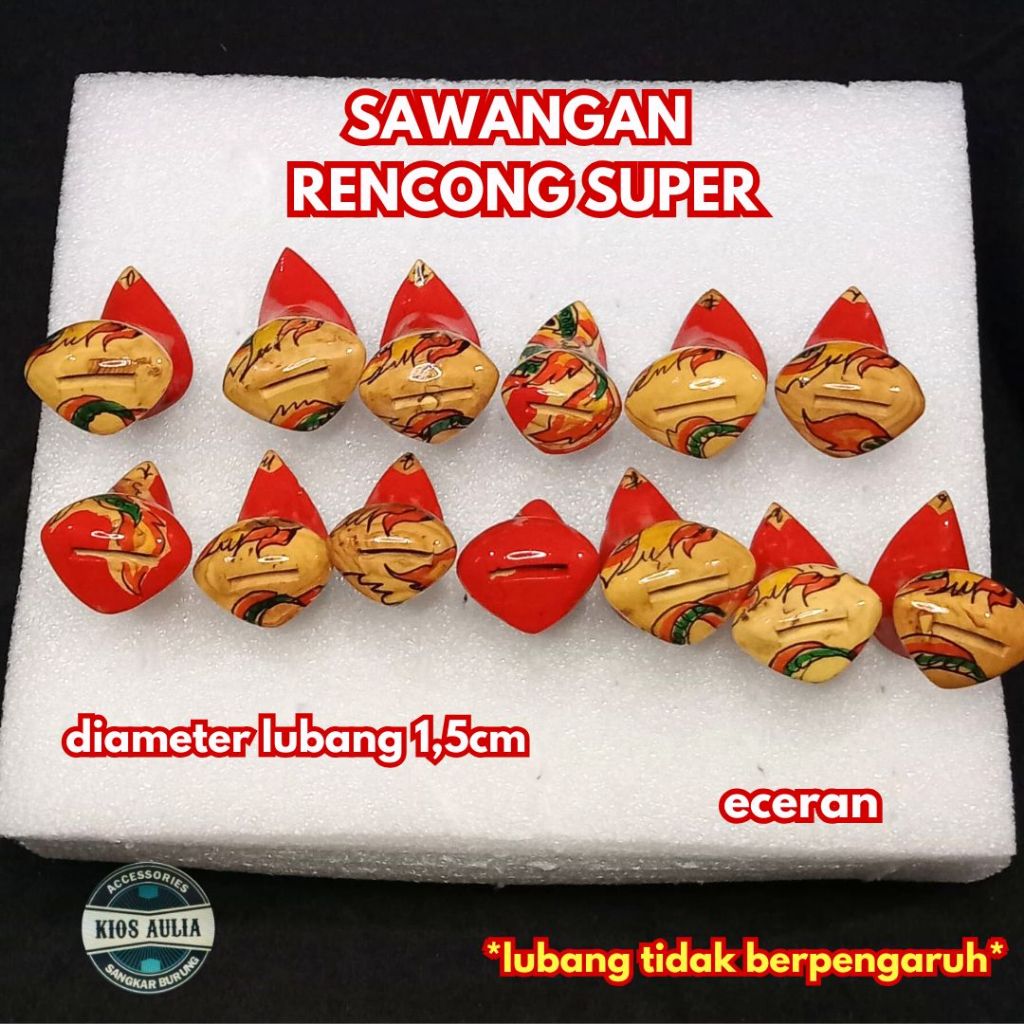 ECER SAWANGAN RENCONG SUPER HOTANG SULINGAN BURUNG MERPATI DARA 1 BIJI