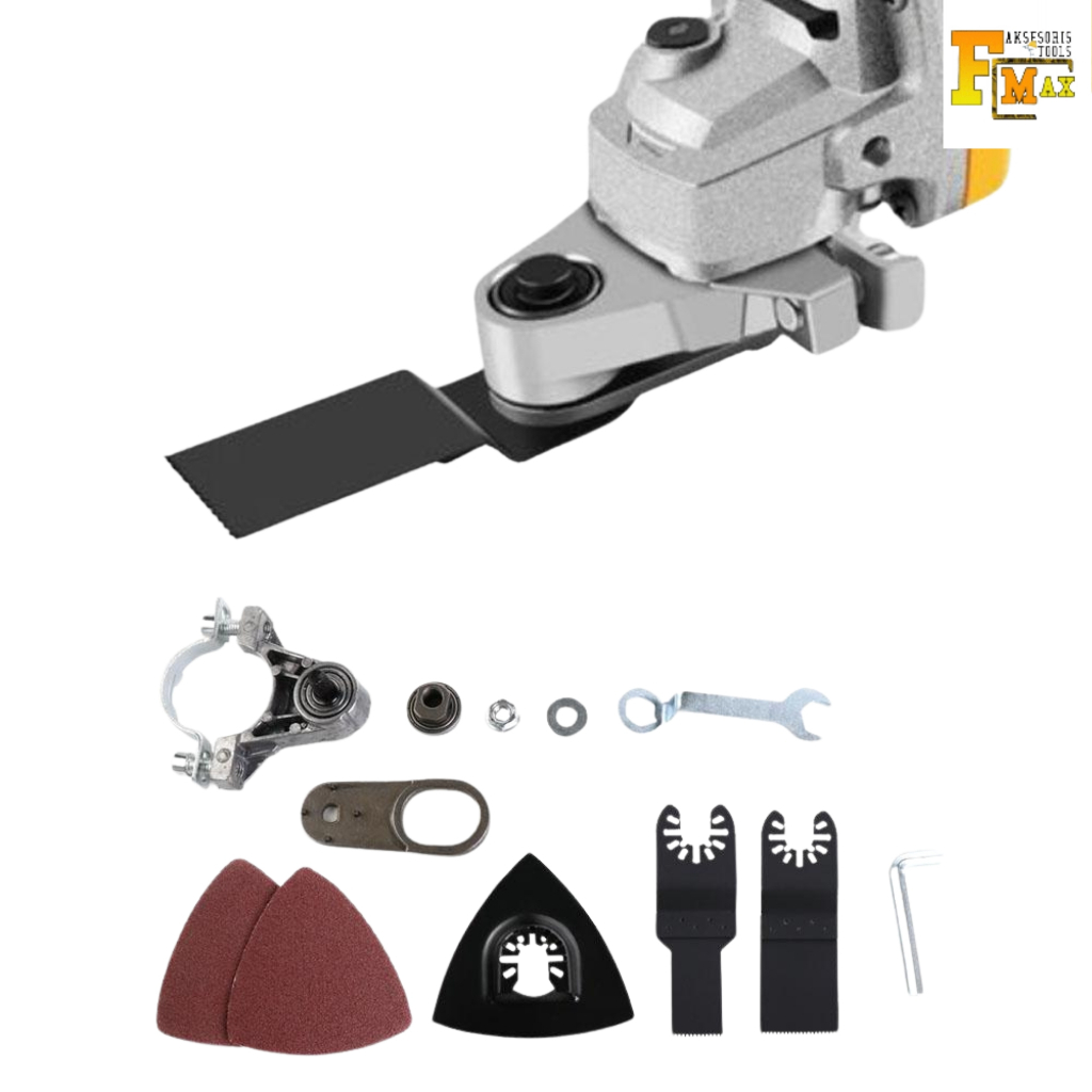 Oskilasi Gerinda Oskilasi Multi Tools Set Oskilasi Adapter Gerinda Jadi Mesin Oskilasi Set Lengkap I