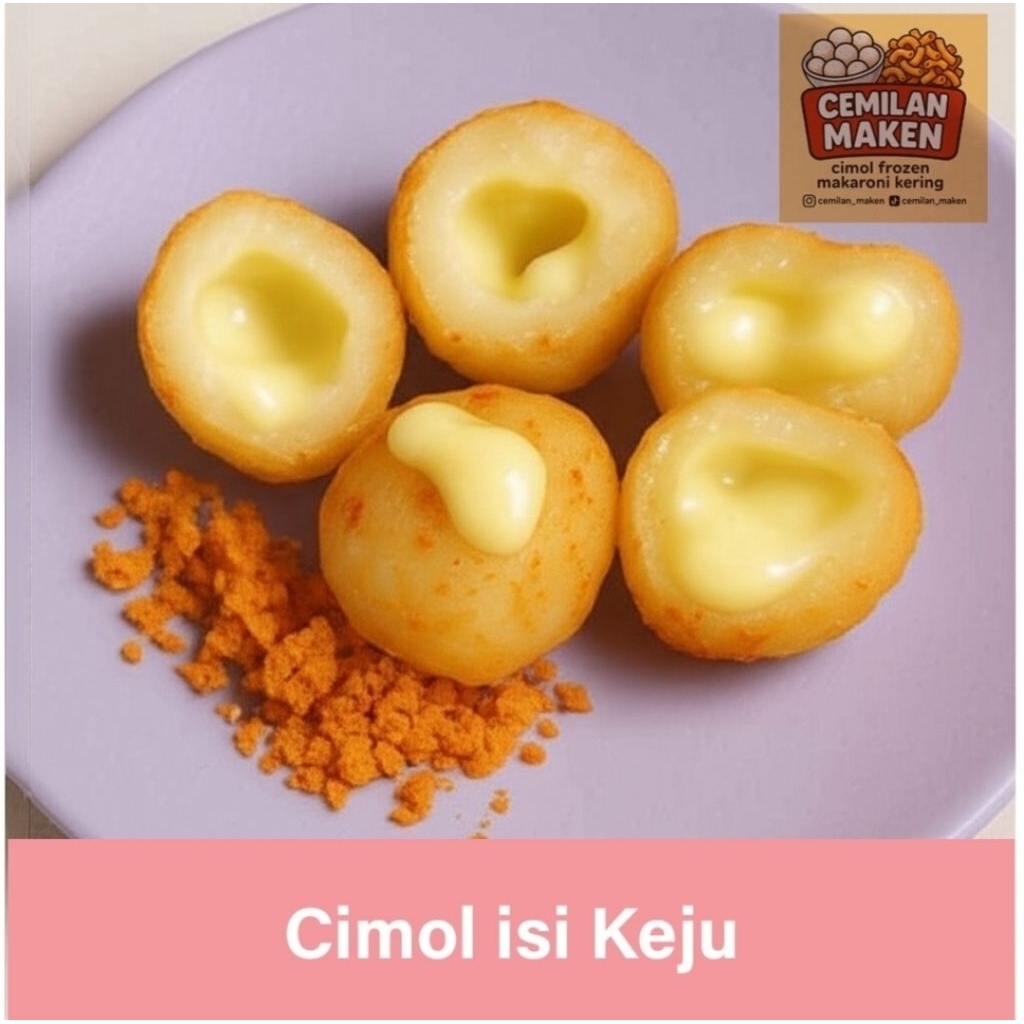 

Cimol isi Keju Lumer Mozarella