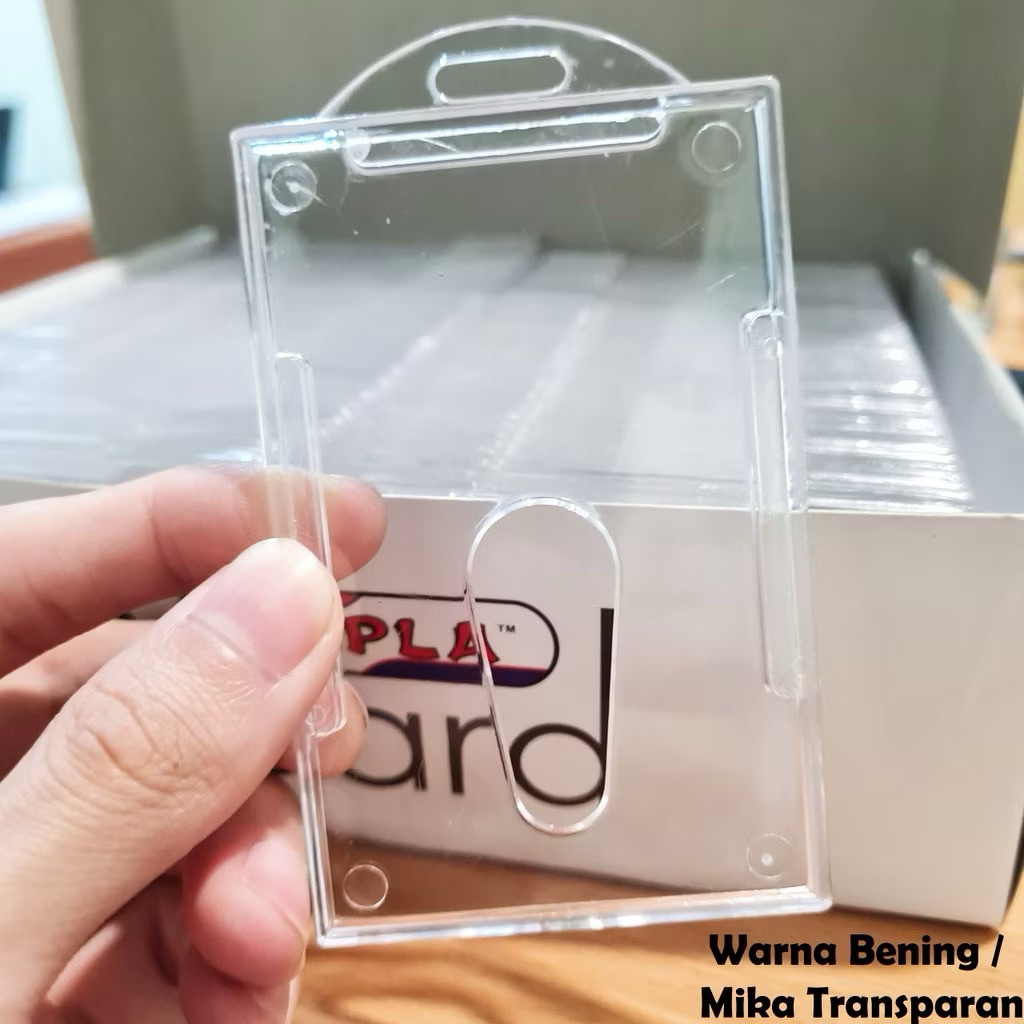 

card holder mika lobang satu