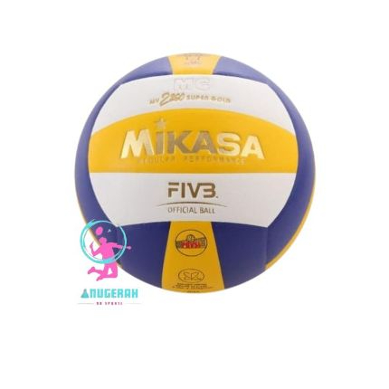 BOLA VOLLY MIKASA MV 2200 SP GOLD ORI