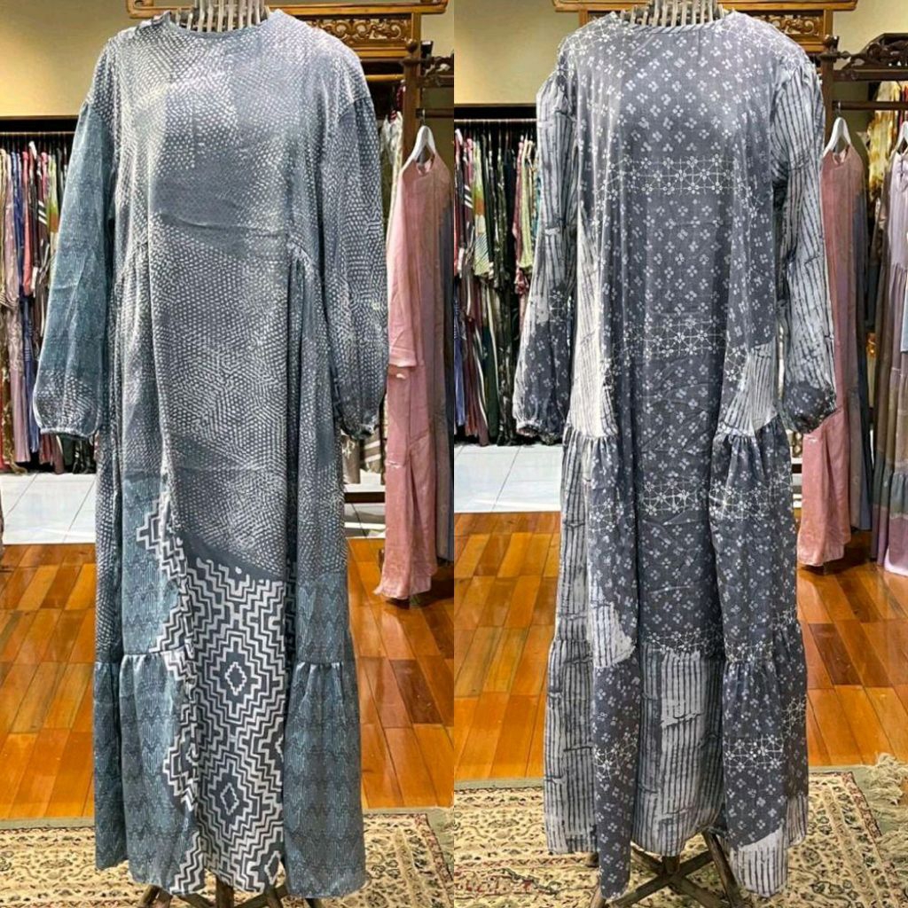 Aruna Dress by Dian Pelangi ORIGINAL Busana Muslim Maxi Gamis Syari Abaya Kaftan Gaun Pesta Pernikah