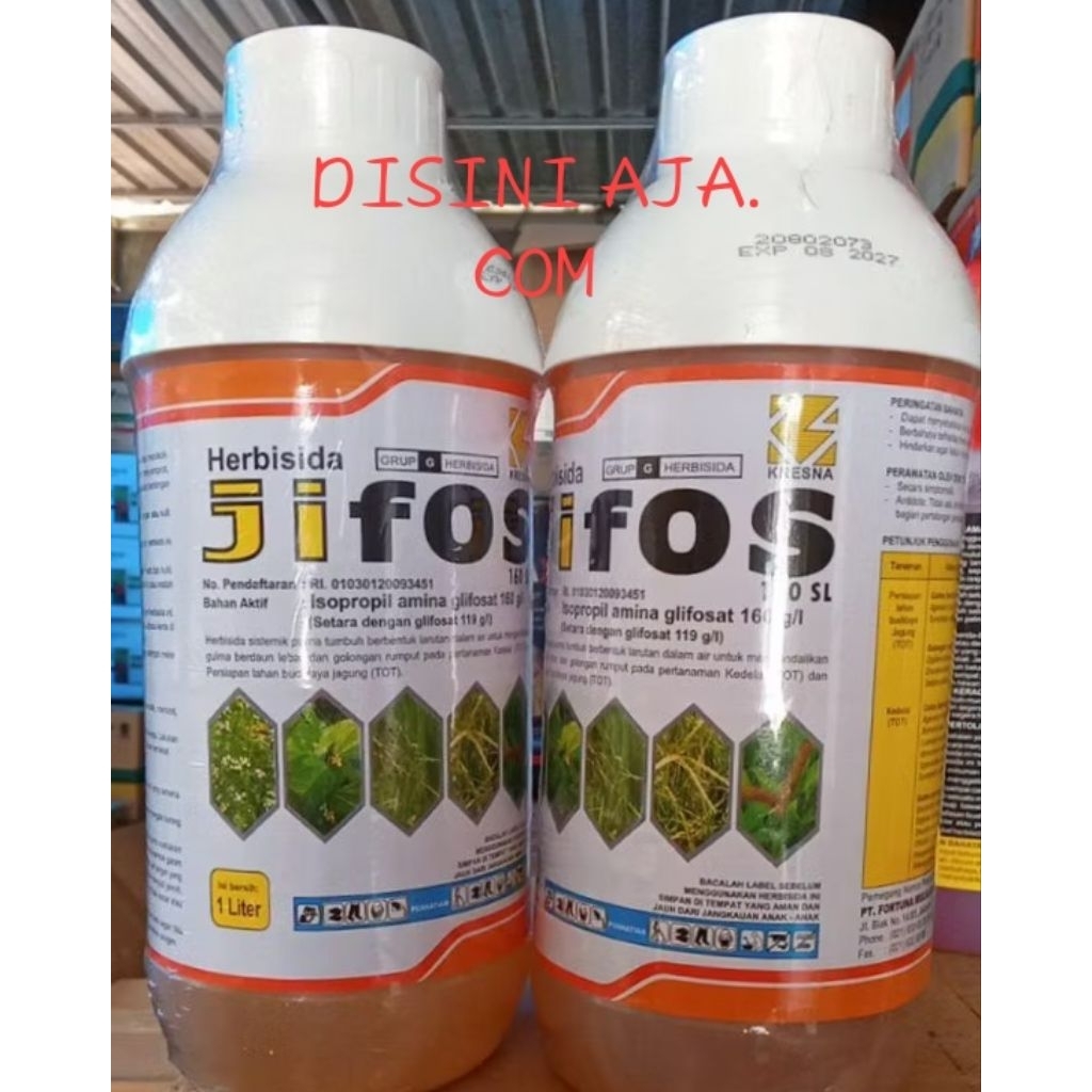 JIFOS 160 SL UK 1L PEMBASMI GULMA TUNTAS SAMPAI KE AKAR