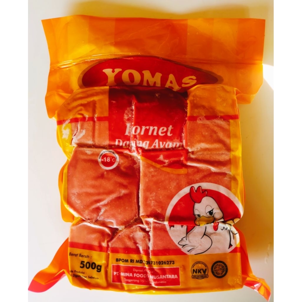 

YOMAS Kornet Daging Ayam 500Gr