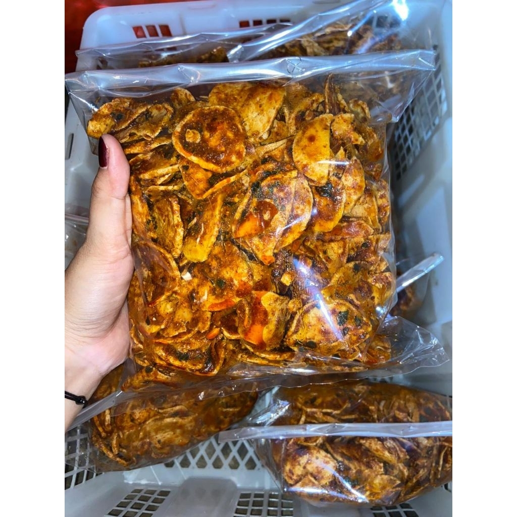 

basreng koin daun jeruk premium