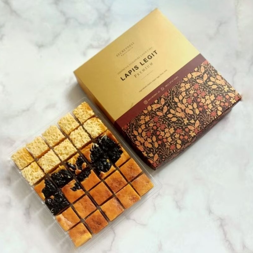 

Lapis legit bite size wisman mix - Secretdeli