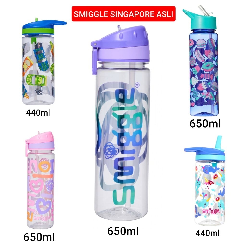 SMIGGLE BOTOL MINUM ORIGINAL SINGAPORE