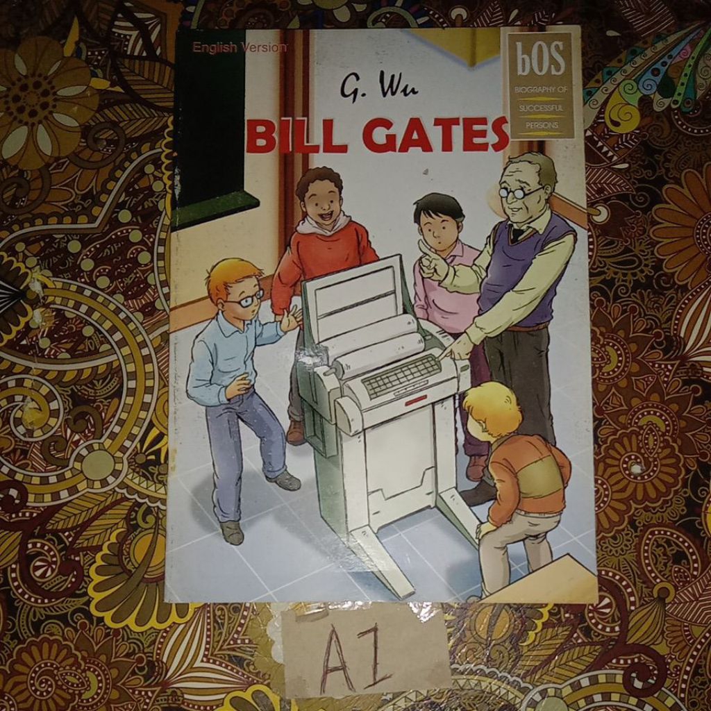 BUKU G, WU.BILL GATES,BOS BIOGRAPHY SUCCESSFUL PERSONS