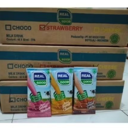 

SUSU REAL GOOD BANTAL 50 ML 1 DUS ISI 60 PCS
