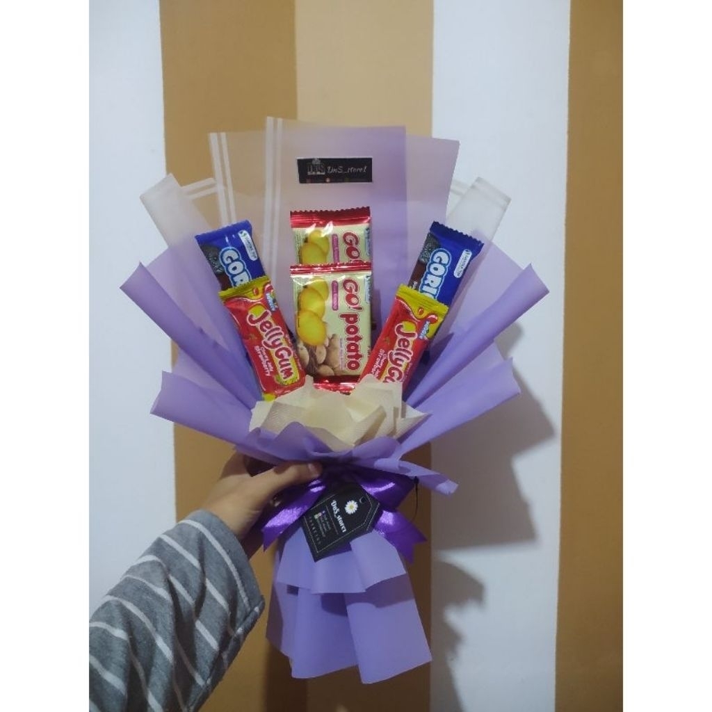 

Buket Snack Mini (beli 10 gratis 1)