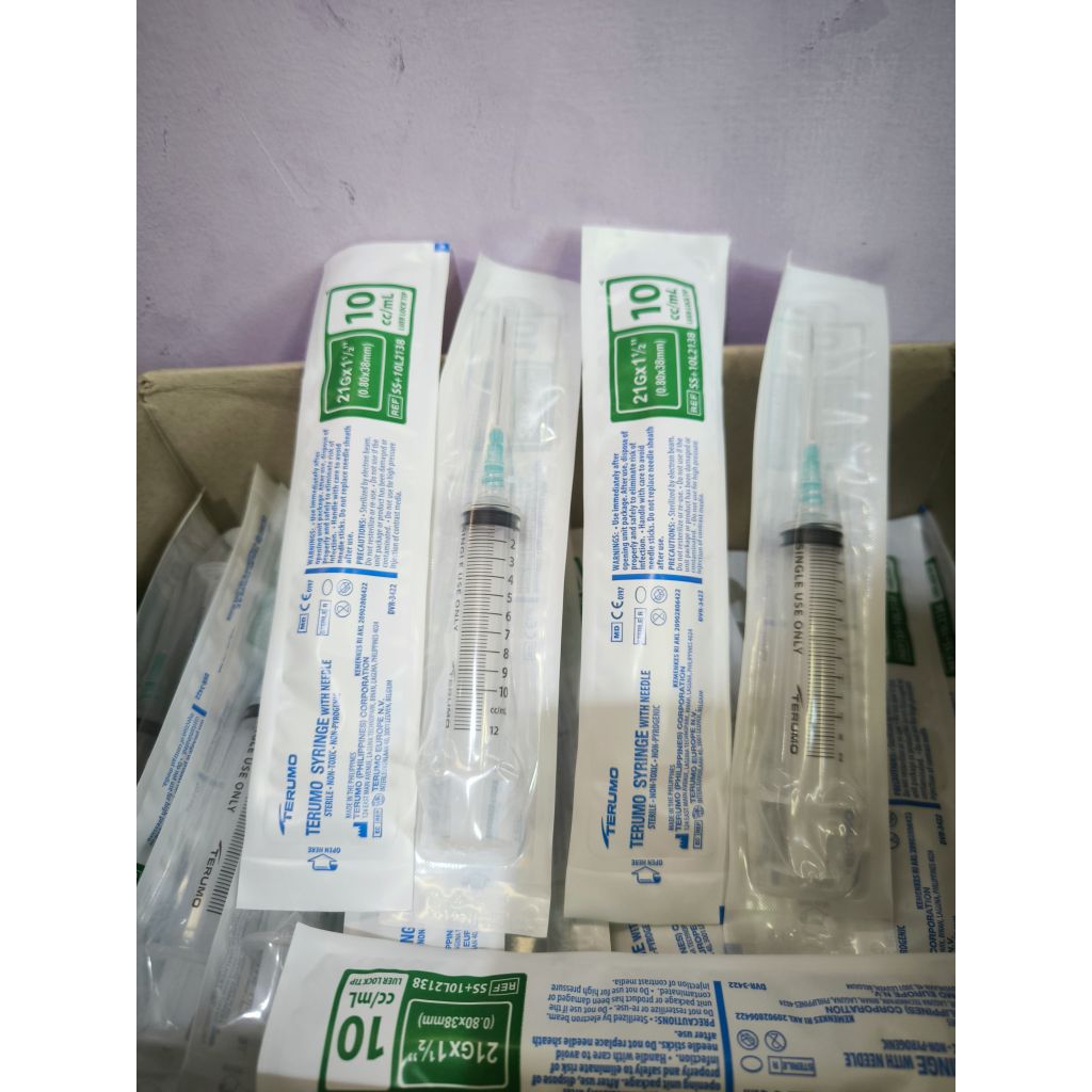Terumo Spuit 10 cc / Terumo Spuit 10 ml / Disposable Terumo Syringe (ECERAN)