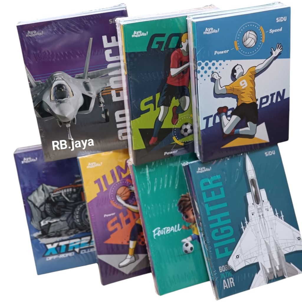 

Promo COD 1 Pack Buku Tulis Sidu Sinar Dunia 38 Lembar Buku Kwarto