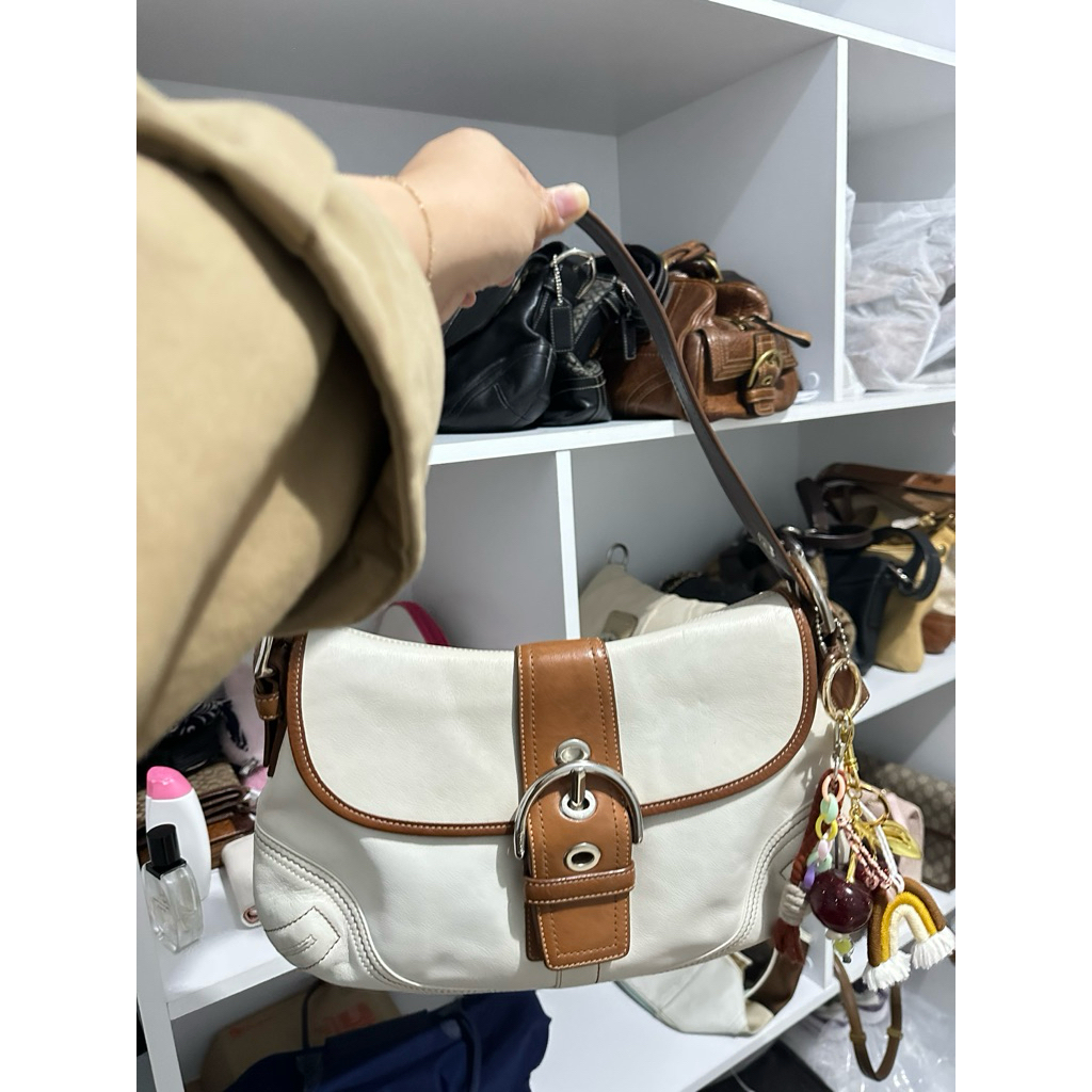 preloved coach soho putih vintage