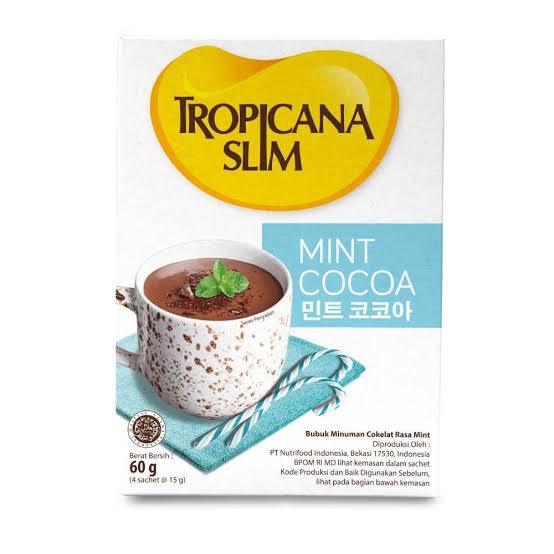 

tropicana slim mint cocoa sugar free 60gr