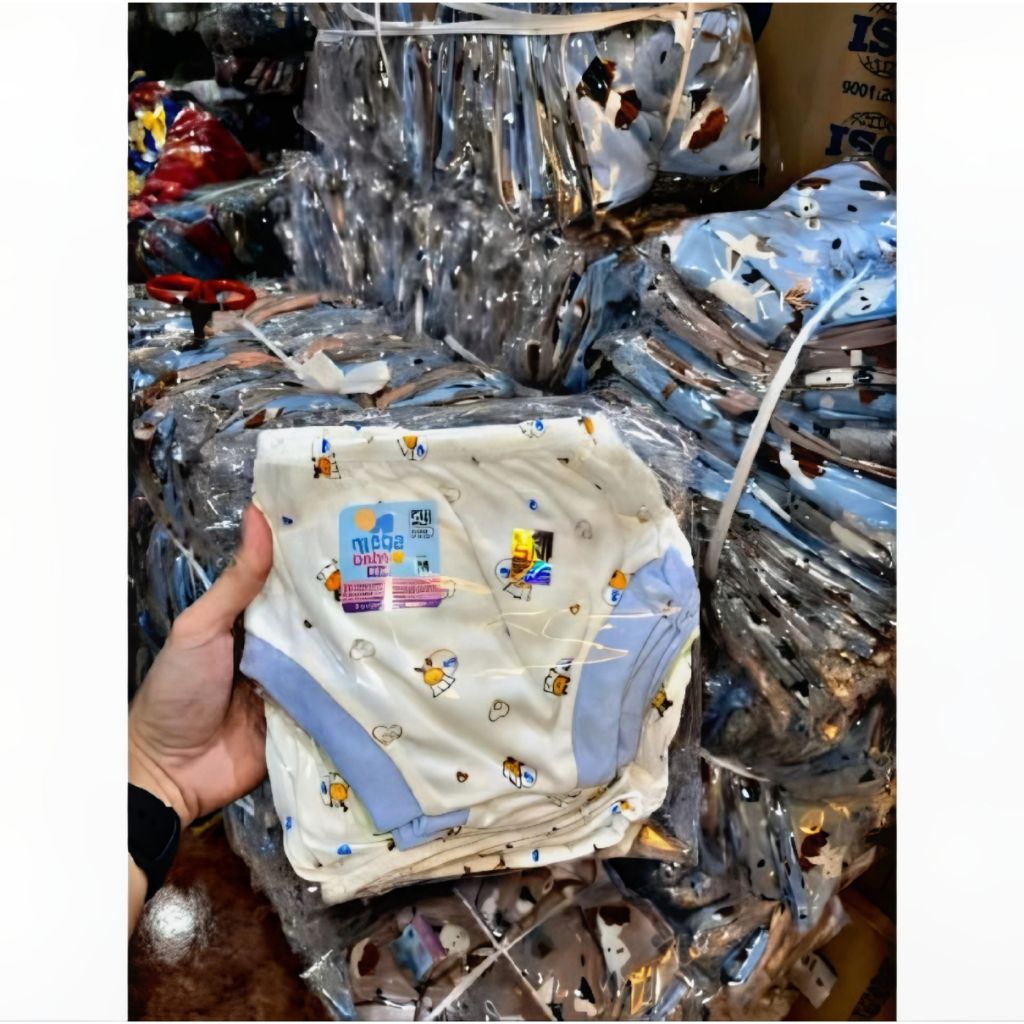Baju Bayi - Mega Baby Celana Dalam Segitiga Bayi & Anak Bahan Katun Under Wear Anak Motif Fullprint 