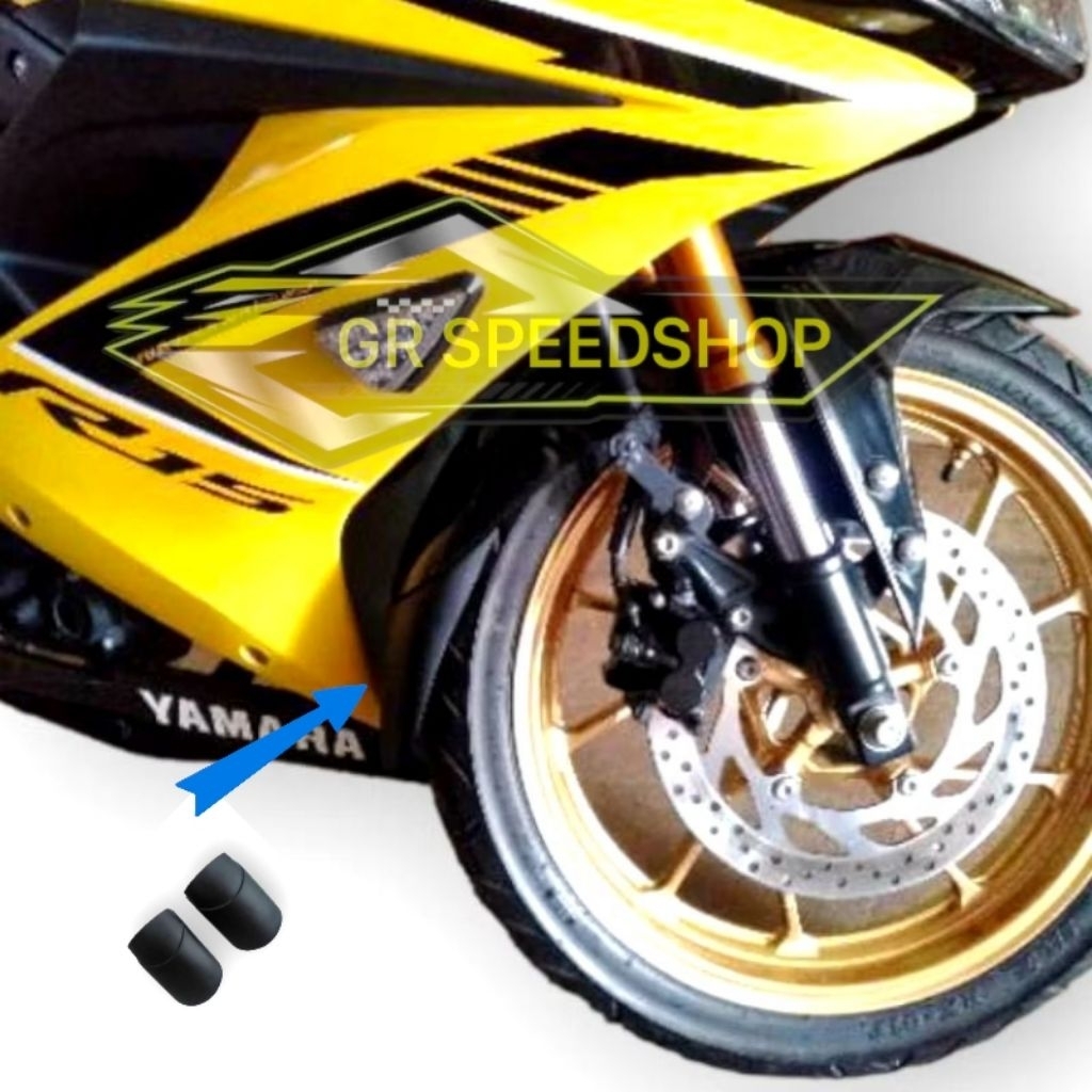 Aksesoris Yamaha R15 V3 Sambungan spakbor  Depan Yamaha R15 V3