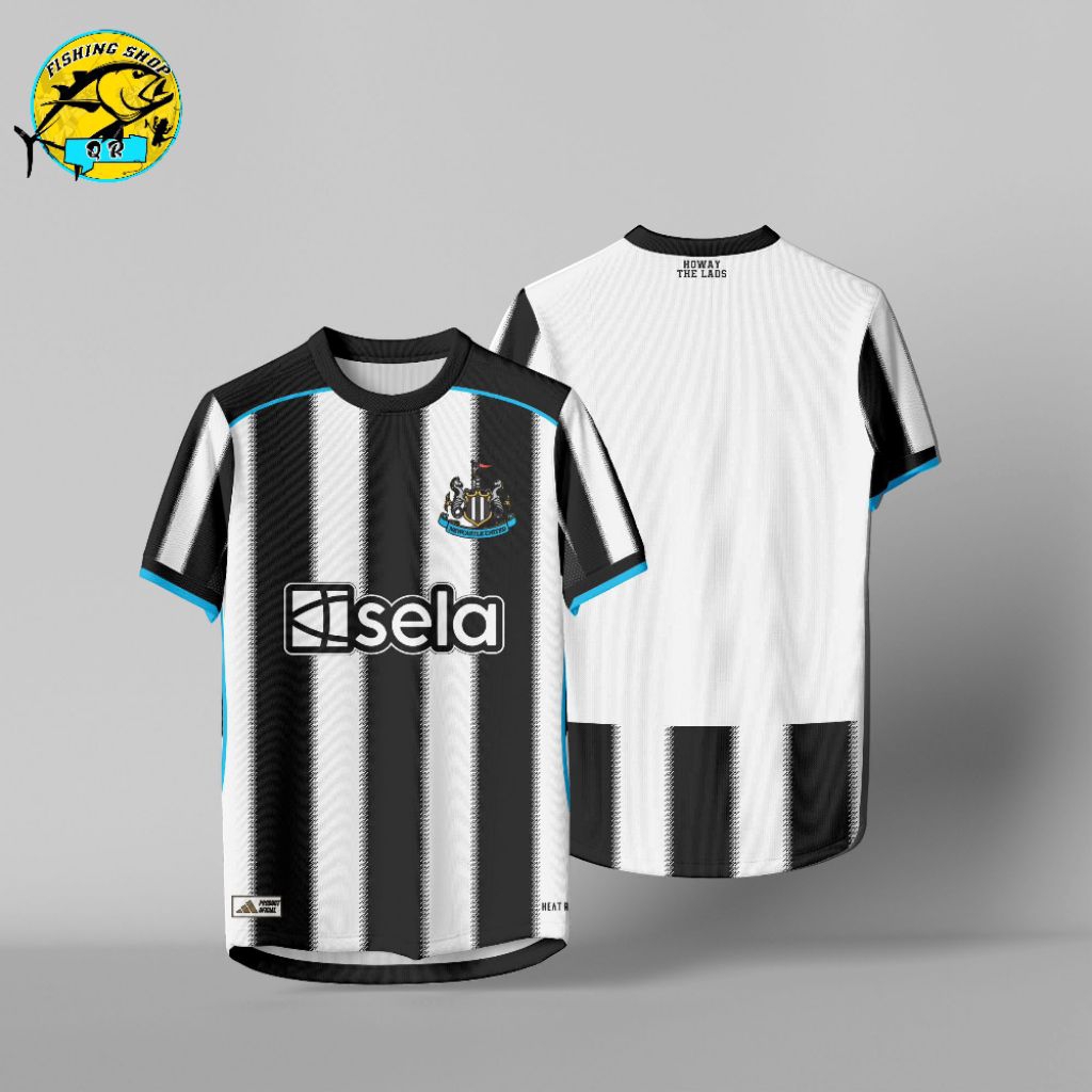 JERSEY NEWCASTLE UNITED FULL PRINTING