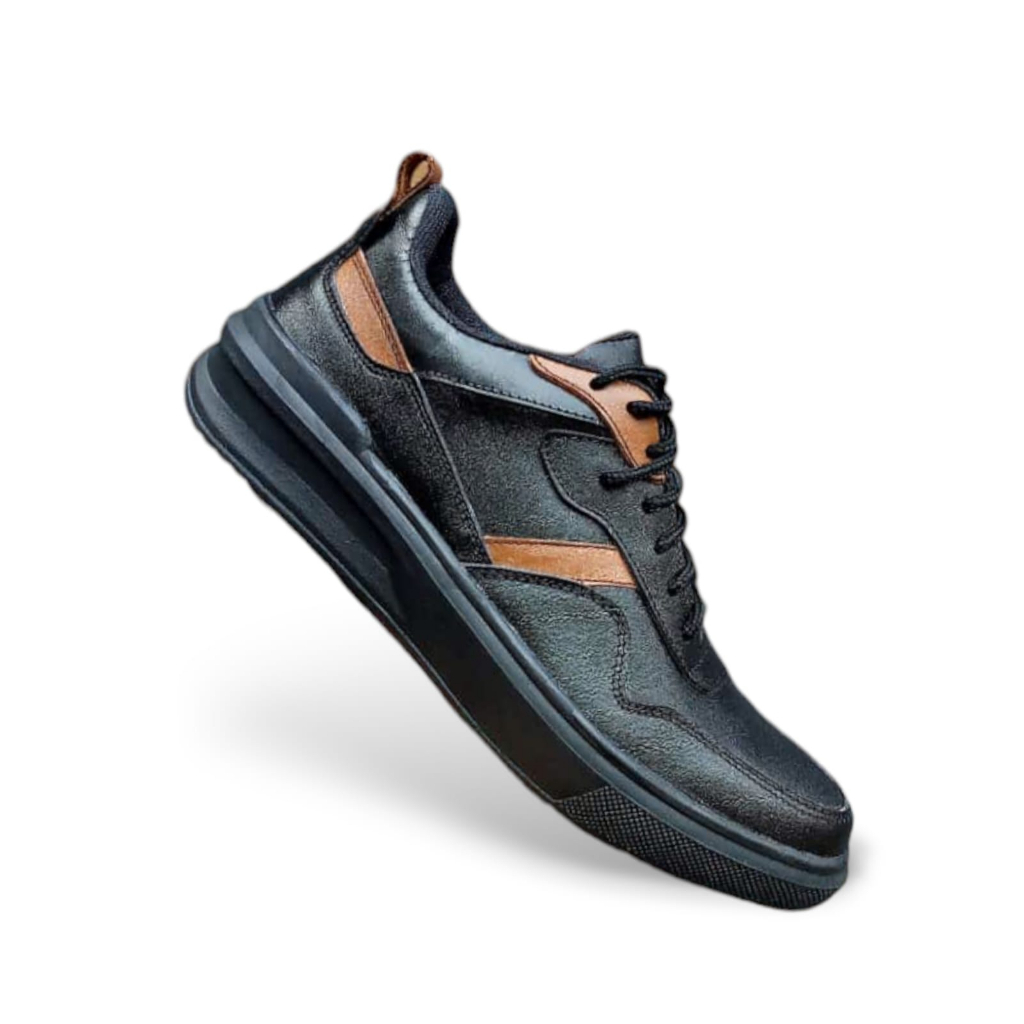 2301 Series Sepatu Snekaers Kulit Sepatu Casual Pria Sepatu Kasual Size 39-43 - TokoShoesBandung