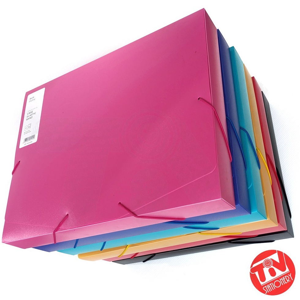 

KODE Q29N Data Bag Daiichi Hard Case Elastic Band A4 4 mm