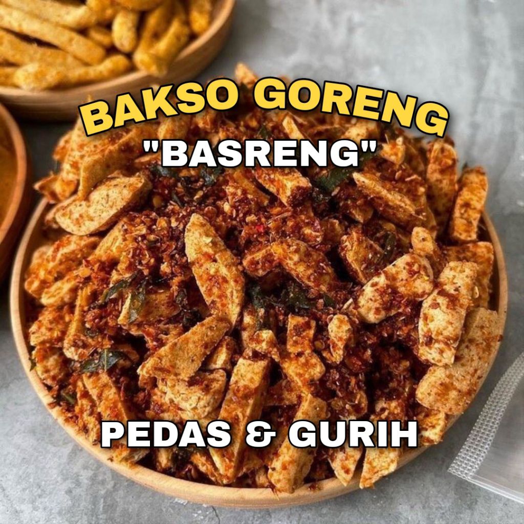 

BASRENG (BAKSO GORENG) - asin pedas gurih dijamin bikin nagih