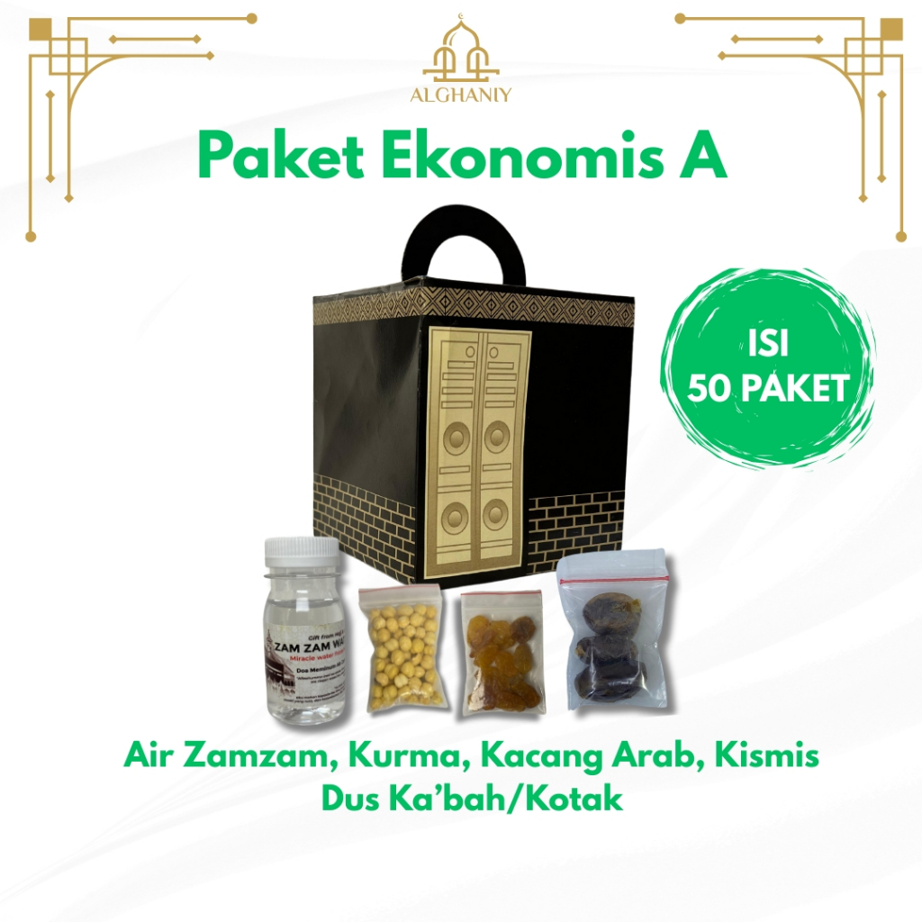 

Xmaster Paket 50pcs Oleh-oleh Haji dan Umroh / Paket Ekonomis Oleh-oleh Haji dan Umroh Lengkap Dus