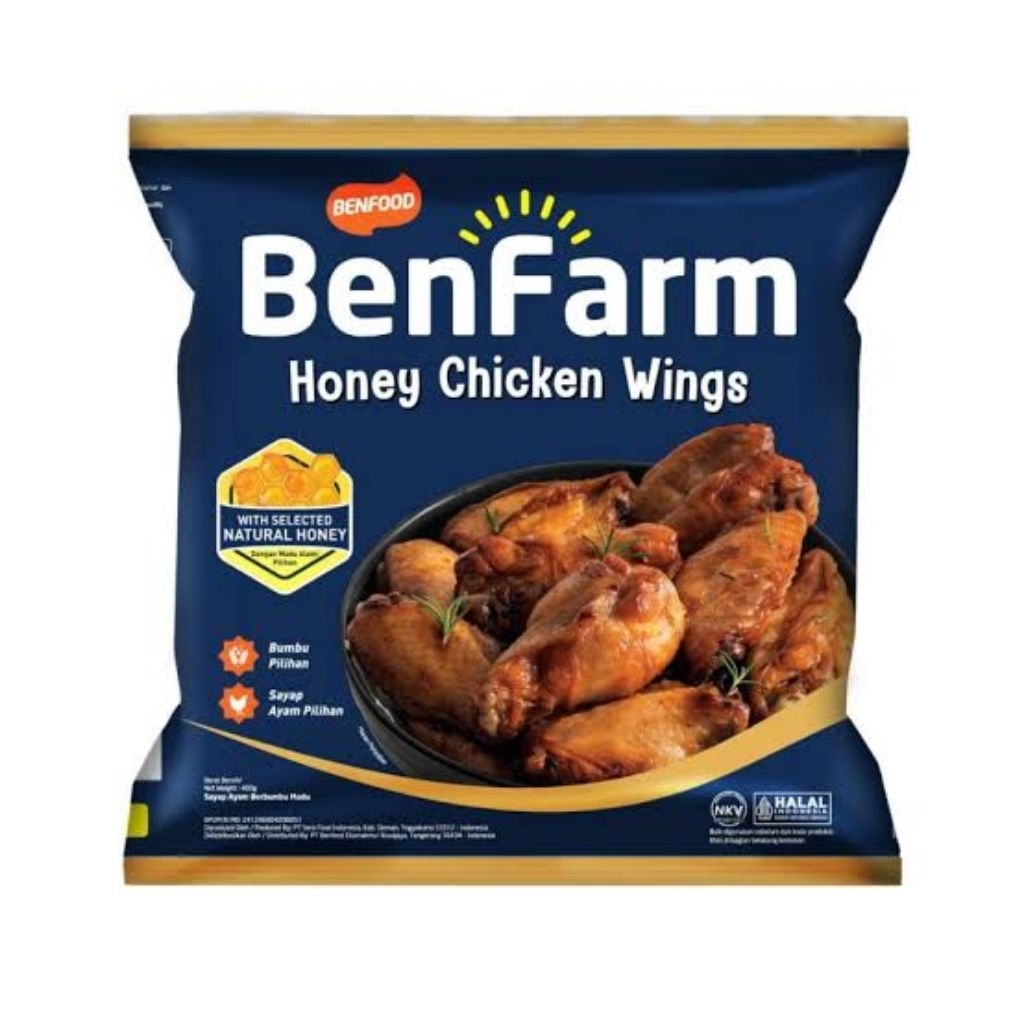 

Honey Chicken Wings 400gr